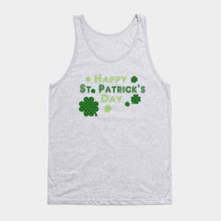 Happy St. Patrick's Day. Tank Top